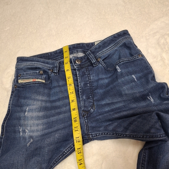 Diesel Industry Safado-R Regular Slim Straight Distressed Denim Jeans W29 L32 - Picture 15 of 16